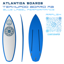 Load image into Gallery viewer, Teahupoo Board (Blue Label "Old School" Performance)