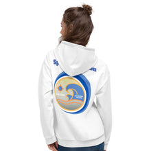 Load image into Gallery viewer, Atlantida Boards Riders Hoodie Blue&Gold Special Edition