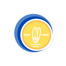 Load image into Gallery viewer, Atlantida Boards Bubble Stickers Blue&Orange Original