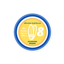 Load image into Gallery viewer, Atlantida Boards Bubble Stickers The Packets El Ocho