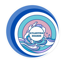 Load image into Gallery viewer, Atlantida Boards Bubble Stickers Blue&Pink