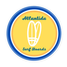 Load image into Gallery viewer, Atlantida Boards Bubble Stickers The Packets Pure Orange