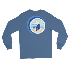 Load image into Gallery viewer, Blue&White Label Men’s Long Sleeve Shirt 2022