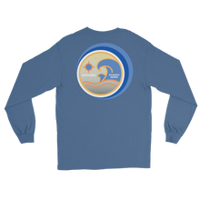 Load image into Gallery viewer, Blue&Gold Classic Men’s Long Sleeve Shirt