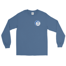 Load image into Gallery viewer, Blue&Gold Classic Men’s Long Sleeve Shirt