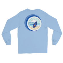 Load image into Gallery viewer, Blue&White Label Men’s Long Sleeve Shirt 2022