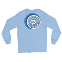 Load image into Gallery viewer, Blue&Pink Men’s Long Sleeve Shirt 2022