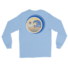 Load image into Gallery viewer, Blue&Gold Classic Men’s Long Sleeve Shirt