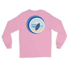 Load image into Gallery viewer, Blue&White Label Men’s Long Sleeve Shirt 2022