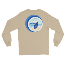 Load image into Gallery viewer, Blue&White Label Men’s Long Sleeve Shirt 2022