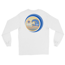 Load image into Gallery viewer, Blue&Gold Classic Men’s Long Sleeve Shirt