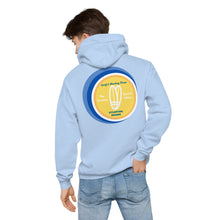 Load image into Gallery viewer, The Packets Blue Unisex Fleece Hoodie