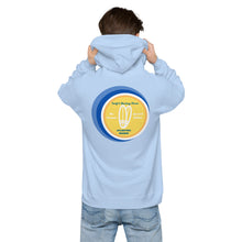 Load image into Gallery viewer, The Packets Blue Unisex Fleece Hoodie