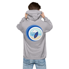 Load image into Gallery viewer, Blue&White Unisex fleece hoodie 2022