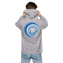 Load image into Gallery viewer, Blue&Pink Unisex fleece Hoodie 2022