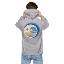 Load image into Gallery viewer, Blue&Orange Classic Rider fleece Hoodie 2022
