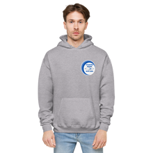 Load image into Gallery viewer, Blue&White Unisex fleece hoodie 2022