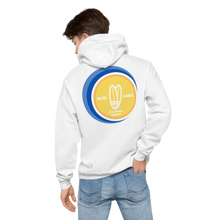 Load image into Gallery viewer, Blue&Orange Unisex fleece hoodie 2022