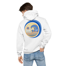 Load image into Gallery viewer, Blue&Orange Classic Rider fleece Hoodie 2022