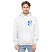Load image into Gallery viewer, Blue&White Unisex fleece hoodie 2022