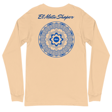 Load image into Gallery viewer, Riders Unisex Long Sleeve Blue Mandala Tee