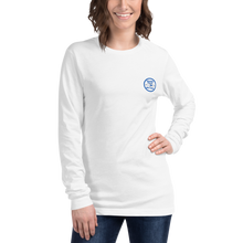 Load image into Gallery viewer, Riders Unisex Long Sleeve Blue Mandala Tee