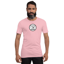 Load image into Gallery viewer, Aigües Blanques Short-Sleeve Rider Unisex T-Shirt