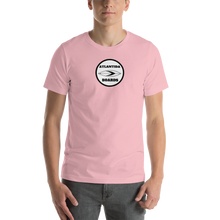 Load image into Gallery viewer, Aigües Blanques Short-Sleeve Rider Unisex T-Shirt