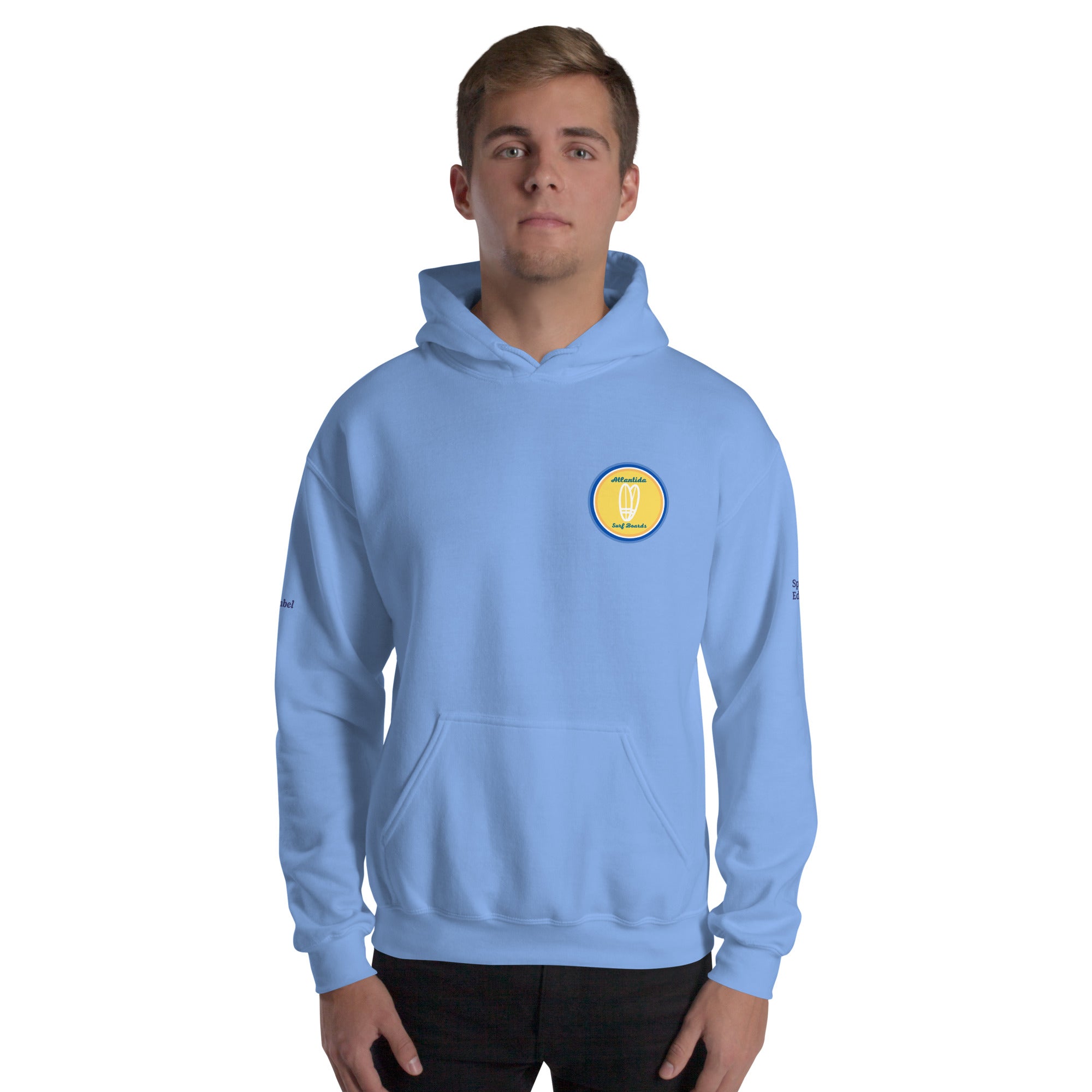 Blue Label Special Edition 1 Unisex AB Cotton Hoodie – Atlantida