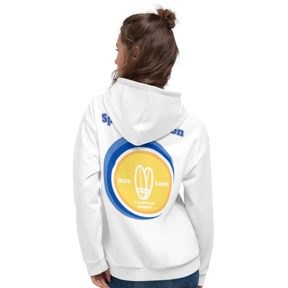 Atlantida Boards Riders Hoodie Blue&Orange Special Edition