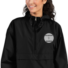 Load image into Gallery viewer, Atlantida Boards Rider Embroidered Packable Jacket
