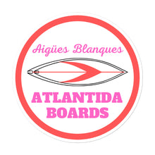 Load image into Gallery viewer, Aigües Blanques Bubble Stickers
