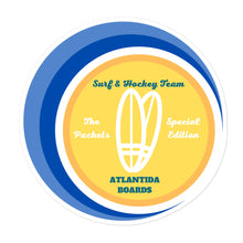 Load image into Gallery viewer, Atlantida Boards Bubble Stickers The Packets Blue
