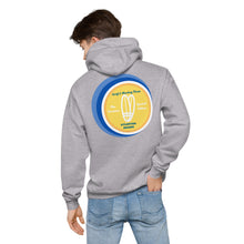 Load image into Gallery viewer, The Packets Blue Unisex Fleece Hoodie
