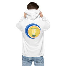 Load image into Gallery viewer, The Packets Blue Unisex Fleece Hoodie
