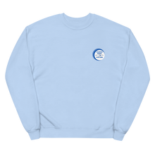 Load image into Gallery viewer, Blue Label Unisex fleece sweatshirt
