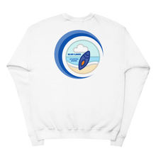 Load image into Gallery viewer, Blue Label Unisex fleece sweatshirt
