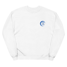 Load image into Gallery viewer, Blue Label Unisex fleece sweatshirt
