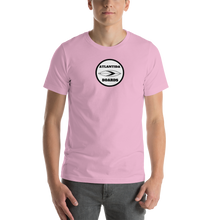 Load image into Gallery viewer, Aigües Blanques Short-Sleeve Rider Unisex T-Shirt
