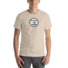 Load image into Gallery viewer, Aigües Blanques Short-Sleeve Rider Unisex T-Shirt
