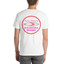 Load image into Gallery viewer, Aigües Blanques Short-Sleeve Rider Unisex T-Shirt
